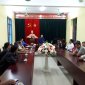 Hội nghị Hướng dẫn triển khai thực hiện nghị quyết 42 của Thủ tướng chính phủ trên địa bàn xã Tân Phúc, huyện Nông Cống.
